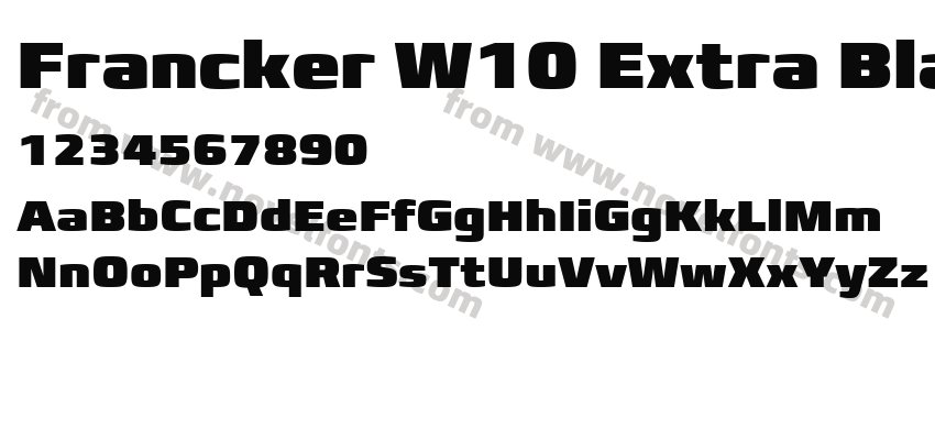 Francker W10 Extra BlackPreview