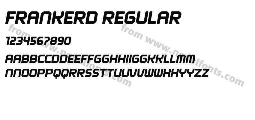 Frankerd RegularPreview