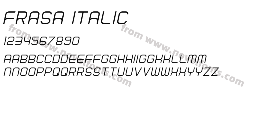Frasa ItalicPreview