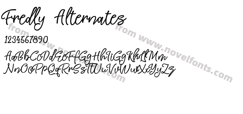 Fredly AlternatesPreview