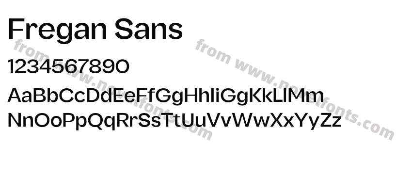Fregan SansPreview
