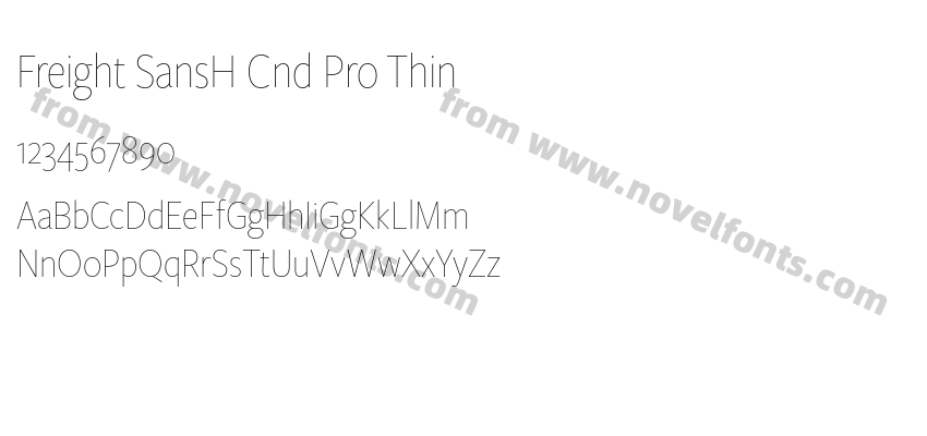 Freight SansH Cnd Pro ThinPreview