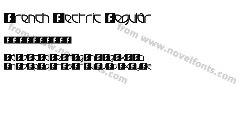 French Electric RegularPreview