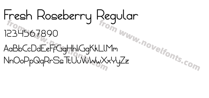 Fresh Roseberry RegularPreview