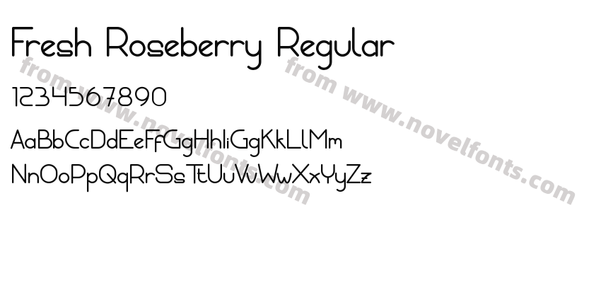 Fresh Roseberry RegularPreview