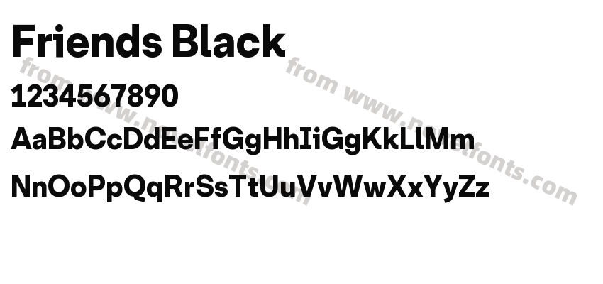 Friends BlackPreview