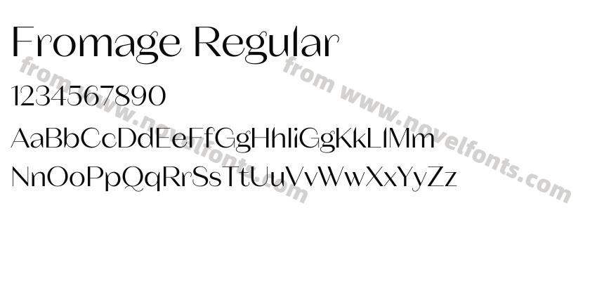 Fromage RegularPreview