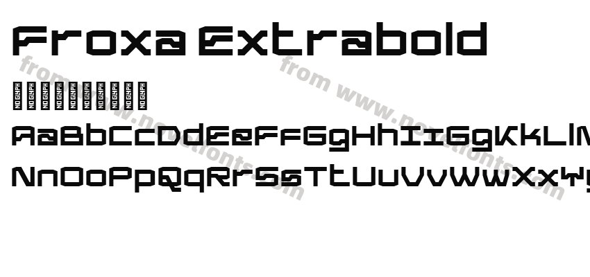 Froxa ExtraboldPreview