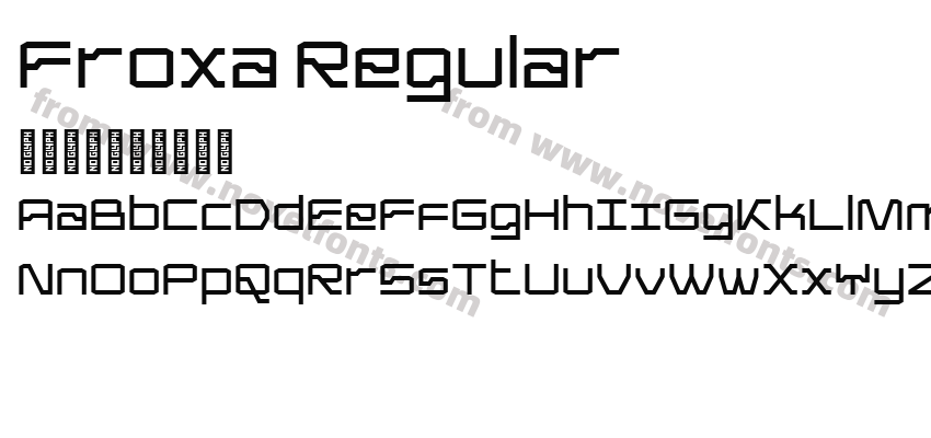 Froxa RegularPreview