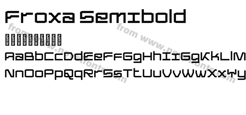Froxa SemiboldPreview