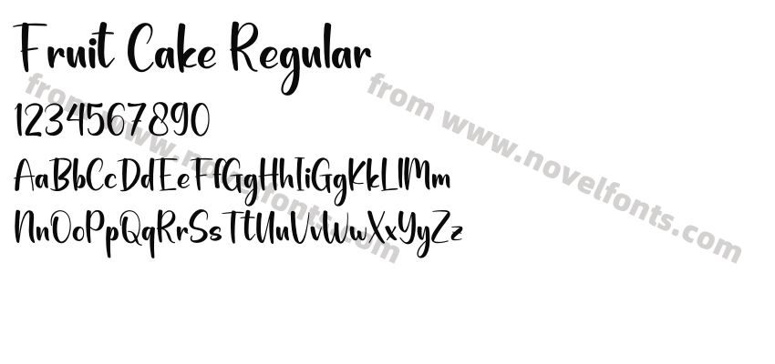 Fruit Cake RegularPreview