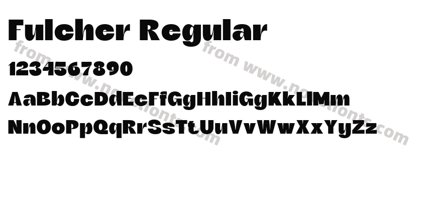 Fulcher RegularPreview