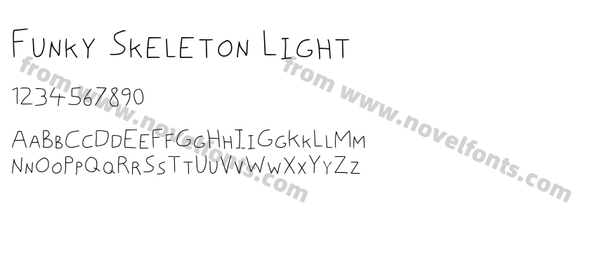 Funky Skeleton LightPreview