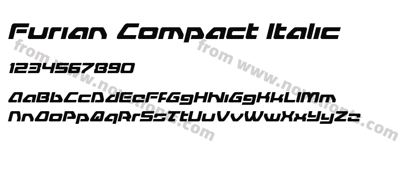 Furian Compact ItalicPreview