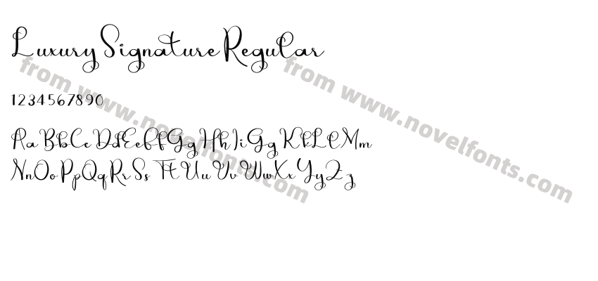 LuxurySignatureRegularPreview