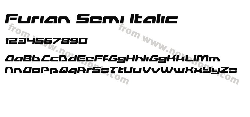 Furian Semi ItalicPreview