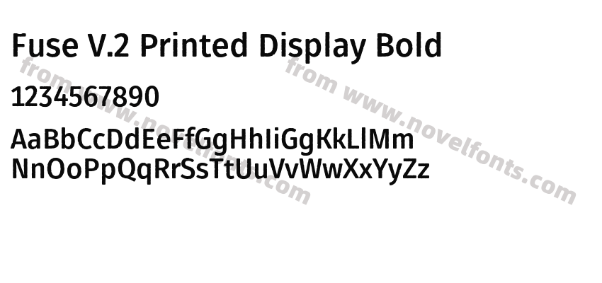 Fuse V.2 Printed Display BoldPreview