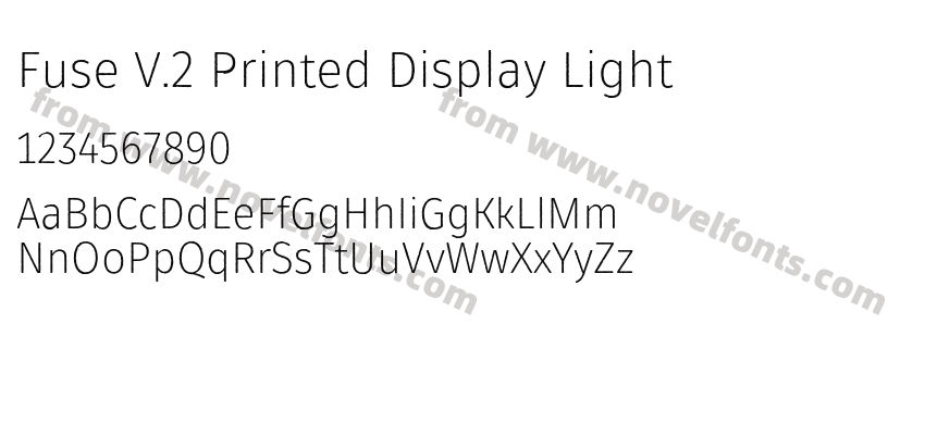 Fuse V.2 Printed Display LightPreview