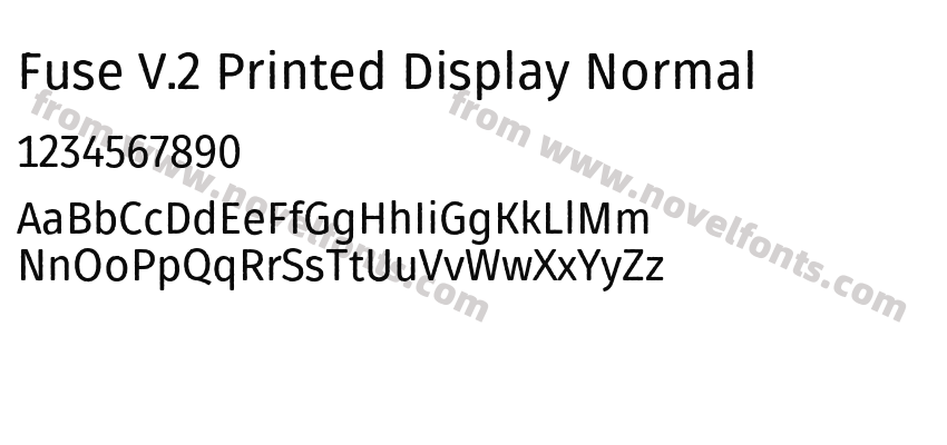 Fuse V.2 Printed Display NormalPreview