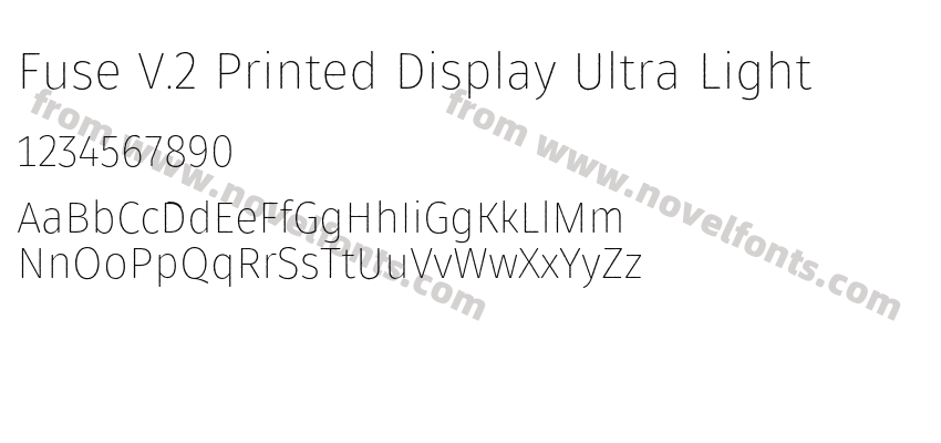 Fuse V.2 Printed Display Ultra LightPreview