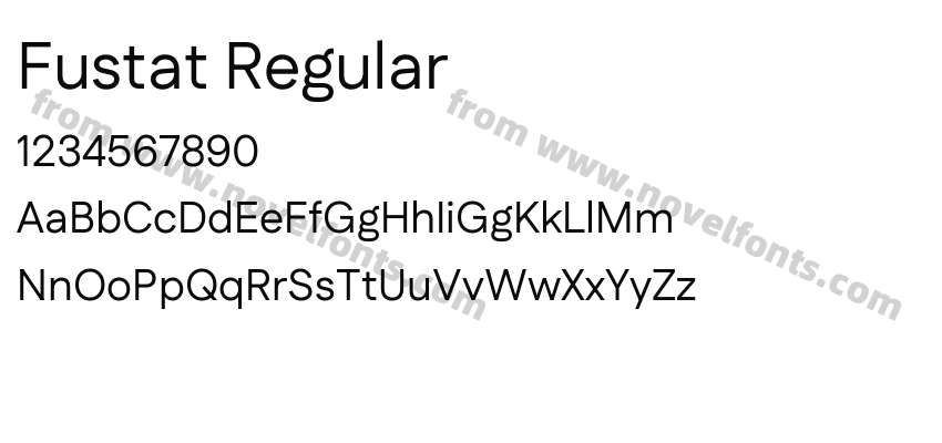 Fustat RegularPreview