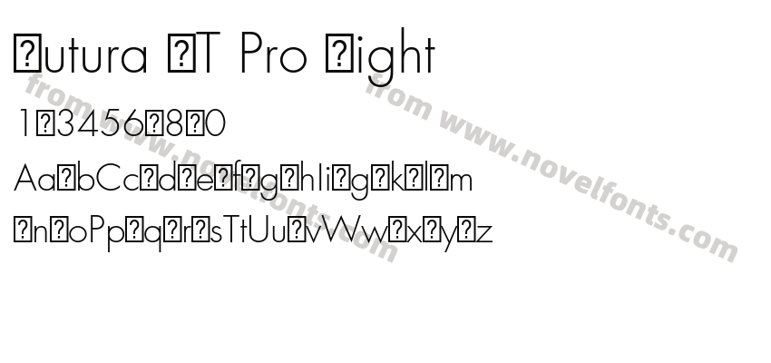 Futura LT Pro LightPreview