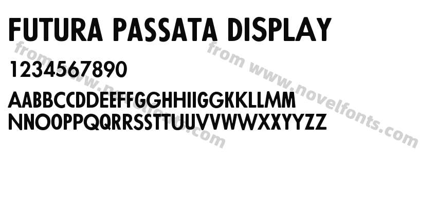 Futura Passata DISPLAYPreview