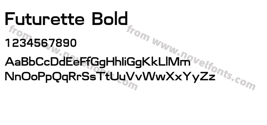 Futurette BoldPreview