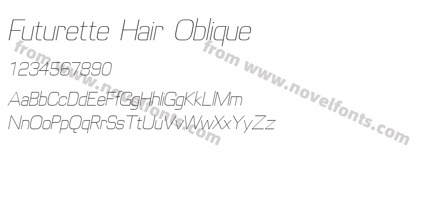 Futurette Hair ObliquePreview