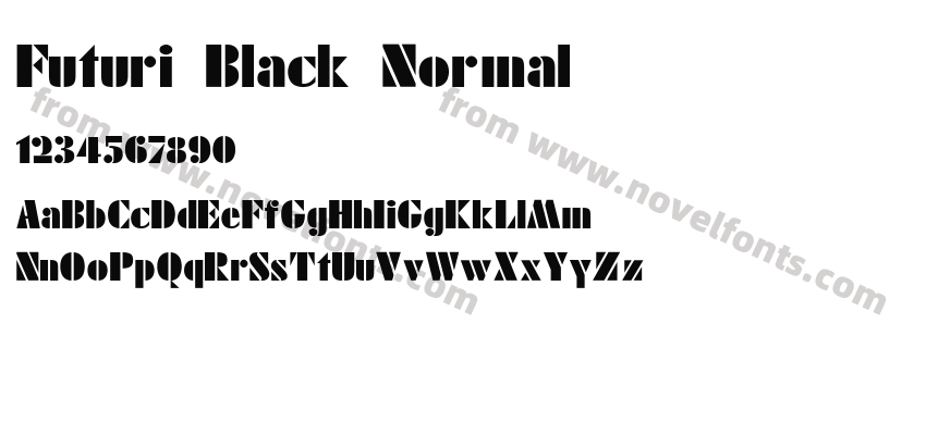 Futuri Black NormalPreview