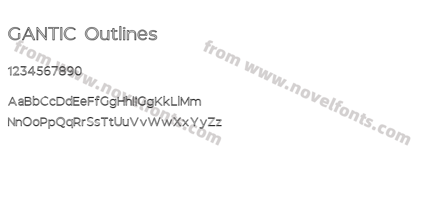 GANTIC OutlinesPreview