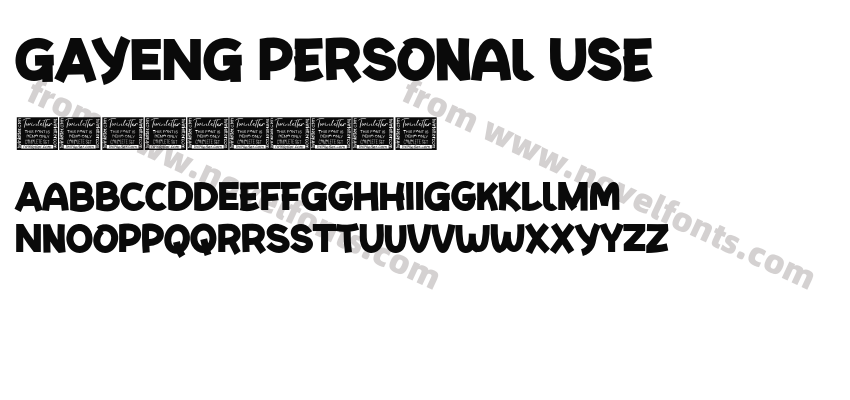 GAYENG Personal UsePreview