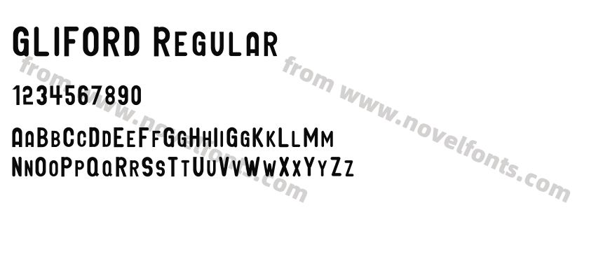 GLIFORD RegularPreview