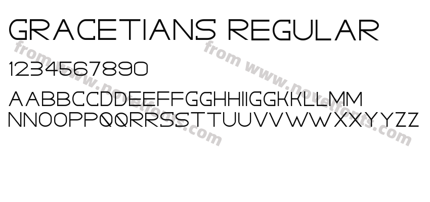 GRACETIANS RegularPreview