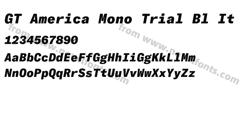 GT America Mono Trial Bl ItPreview