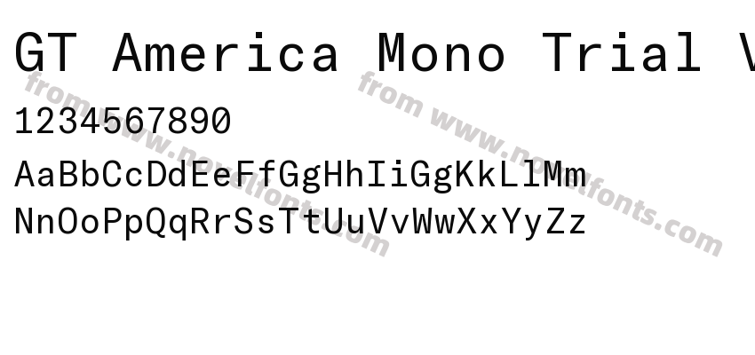 GT America Mono Trial VFPreview