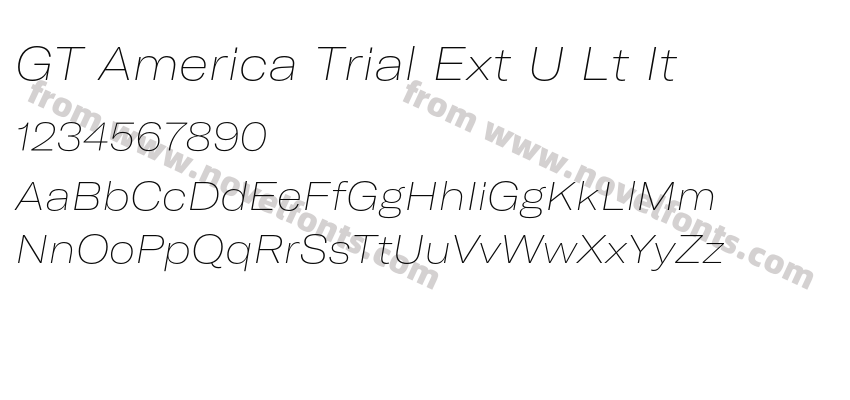 GT America Trial Ext U Lt ItPreview