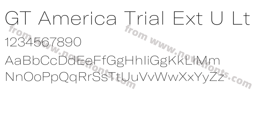 GT America Trial Ext U LtPreview