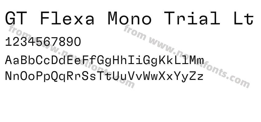 GT Flexa Mono Trial LtPreview