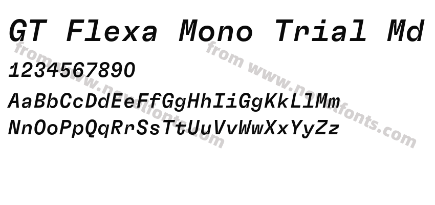 GT Flexa Mono Trial Md ItPreview