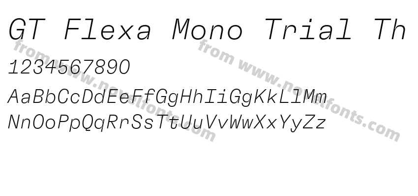 GT Flexa Mono Trial Th ItPreview