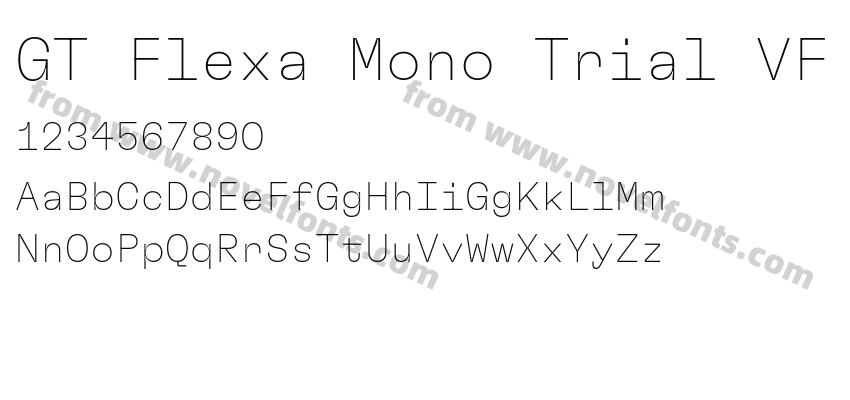 GT Flexa Mono Trial VFPreview