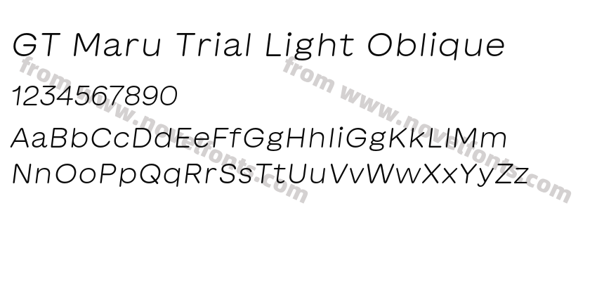 GT Maru Trial Light ObliquePreview