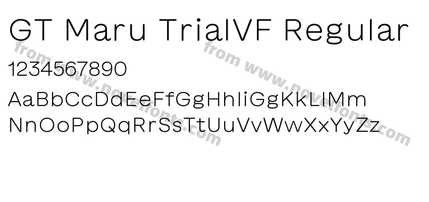 GT Maru TrialVF RegularPreview