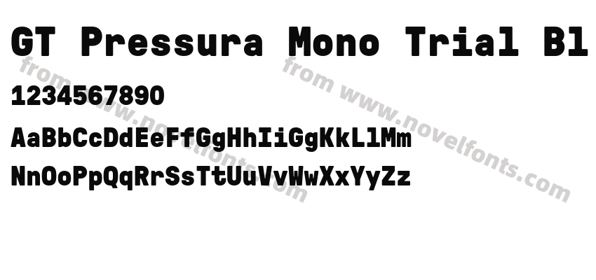GT Pressura Mono Trial BlPreview