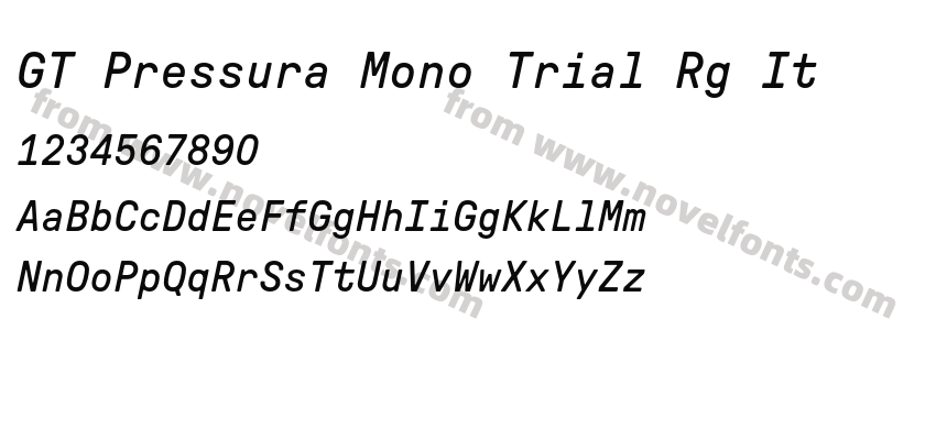 GT Pressura Mono Trial Rg ItPreview