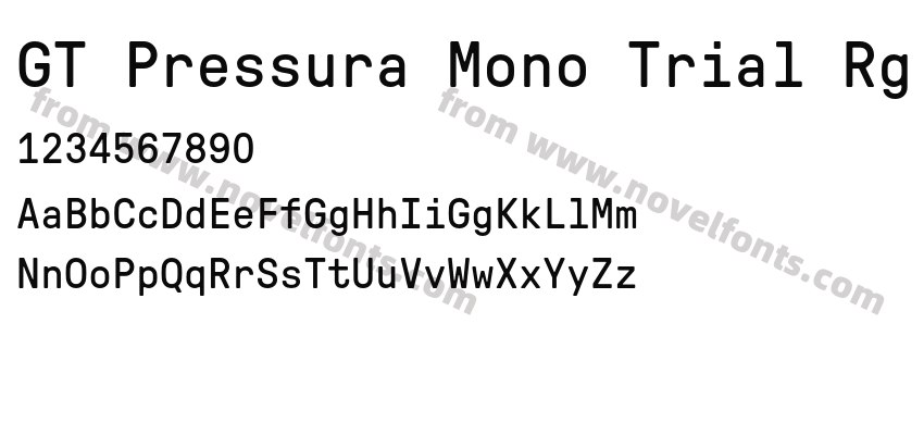 GT Pressura Mono Trial RgPreview