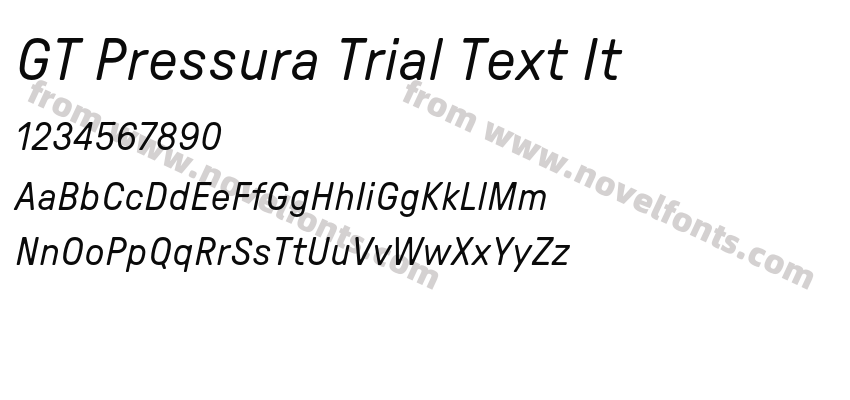 GT Pressura Trial Text ItPreview