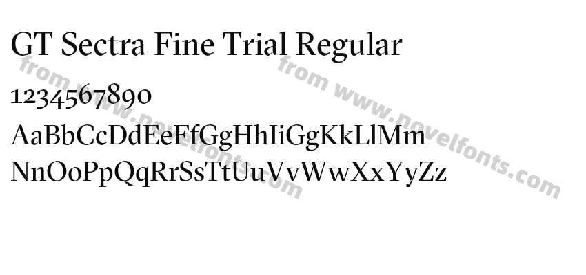 GT Sectra Fine Trial RegularPreview