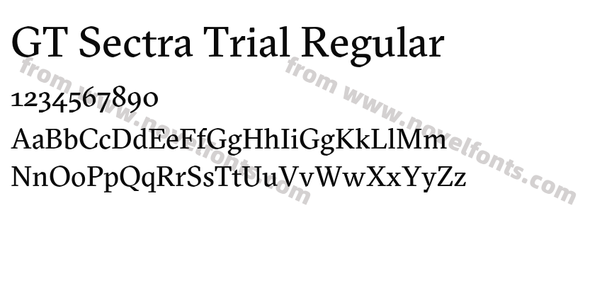 GT Sectra Trial RegularPreview